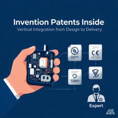 KRECO invention patents vertical integration custom power supply solutions