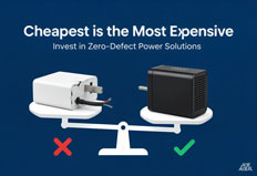 KRECO total cost ownership TCO power adapter quality vs price