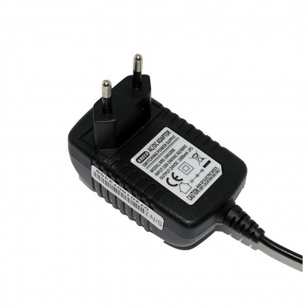KRE-1201200,12V 1.2A 14.4W EU AC/DC adaptor, wall-mont type switching power supply