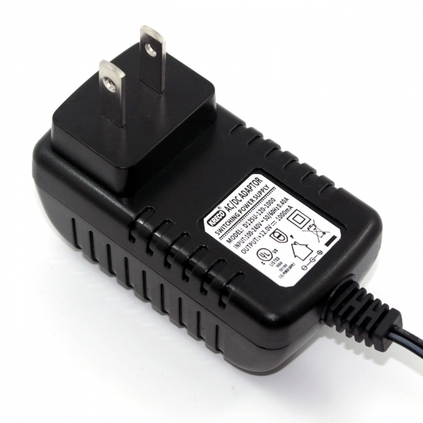 12V 1.5A switching power adapter, 18W adapter