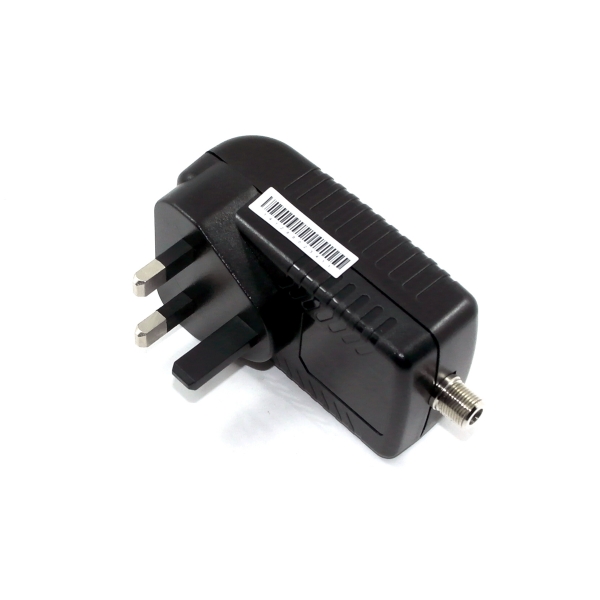 KRE-1401001F,14Vdc1A 14W UKCA switching power adaptor with F connector